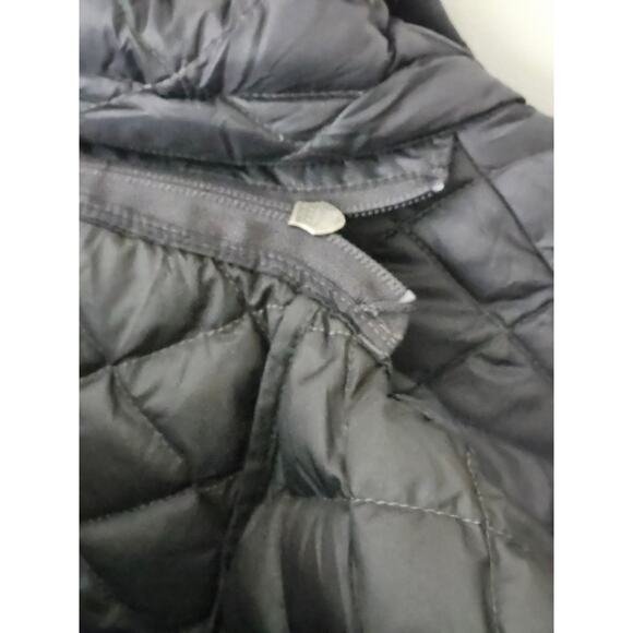 The North Face Trevail Women Grey 650 Down Quilted Puffer Jacket Coat Sz M A0070 - Picture 5 of 5